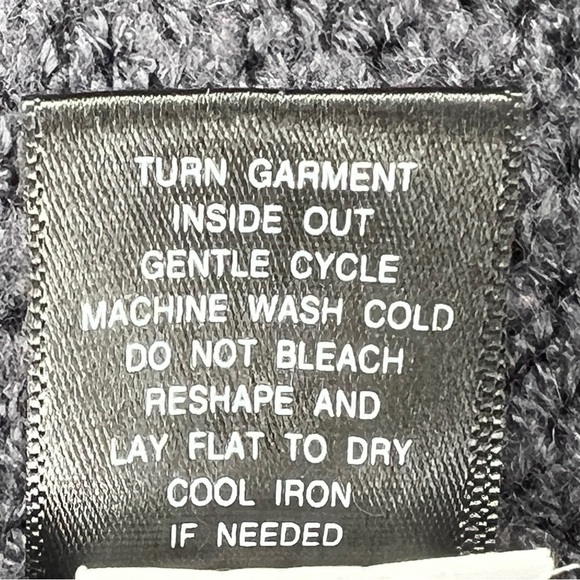 XL TORRID SLATE BLUE GREY SWEATER WOOL BLEND KNIT VNECK SHORT SLEEVE - Picture 12 of 12